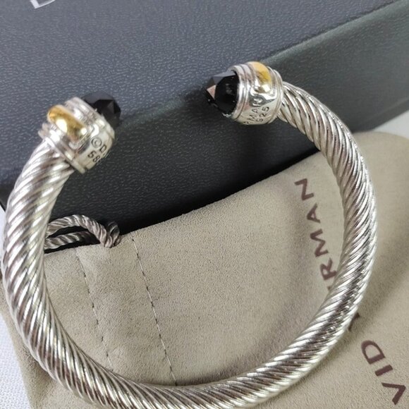 David Yurman Black Diamond Bracelet - Picture 3 of 6
